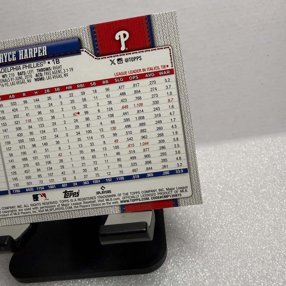 Bryce Harper 2026 Topps Series 1 Easter Holiday Chicks Foil SP Phillies - Picture 8 of 8